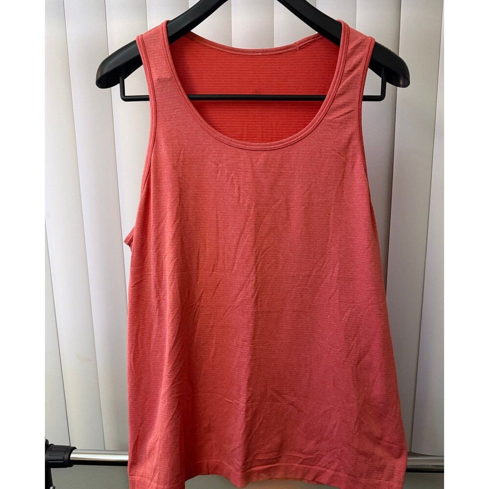 Men’s Lululemon Coral Tank. Hem Says 'Do It For The Bacon, Man' Size Large